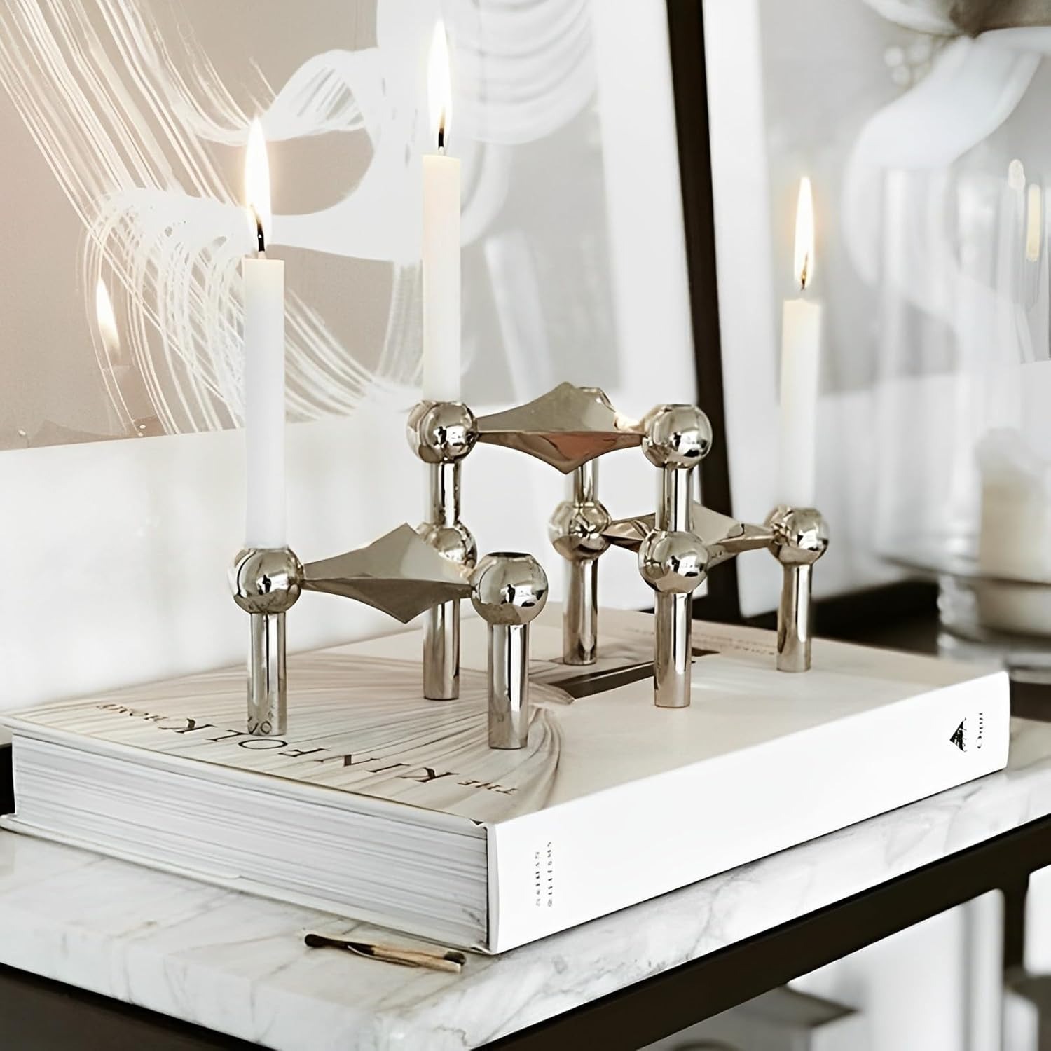 Scented Candle Luxury - Luxury Candlestick Holders 10cm Small Stand