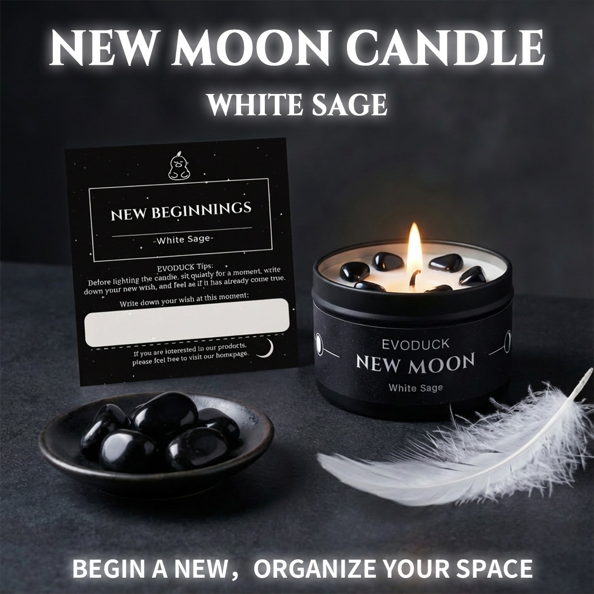 1pc New Moon Scented Candles C - Scented Candle Luxury 评论和价格