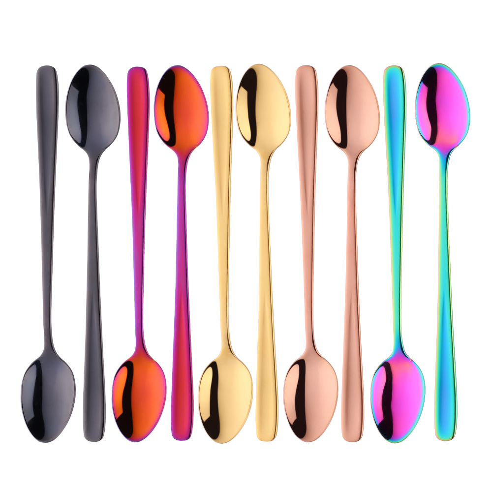 1PCS Stainless Steel Ice Cream - Gold Plated Cutlery 评论和价格