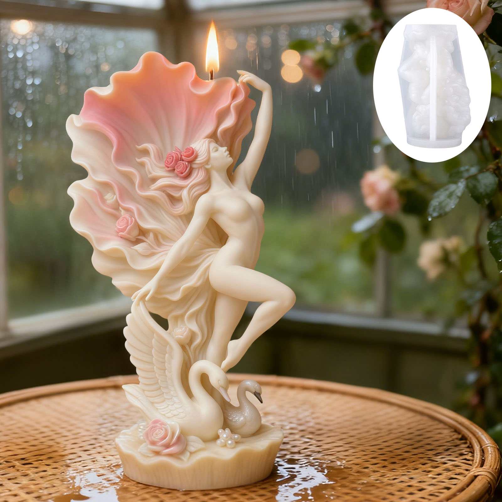 Elegant Swan Dancer Candle Mol - Scented Candle Luxury 评论和价格