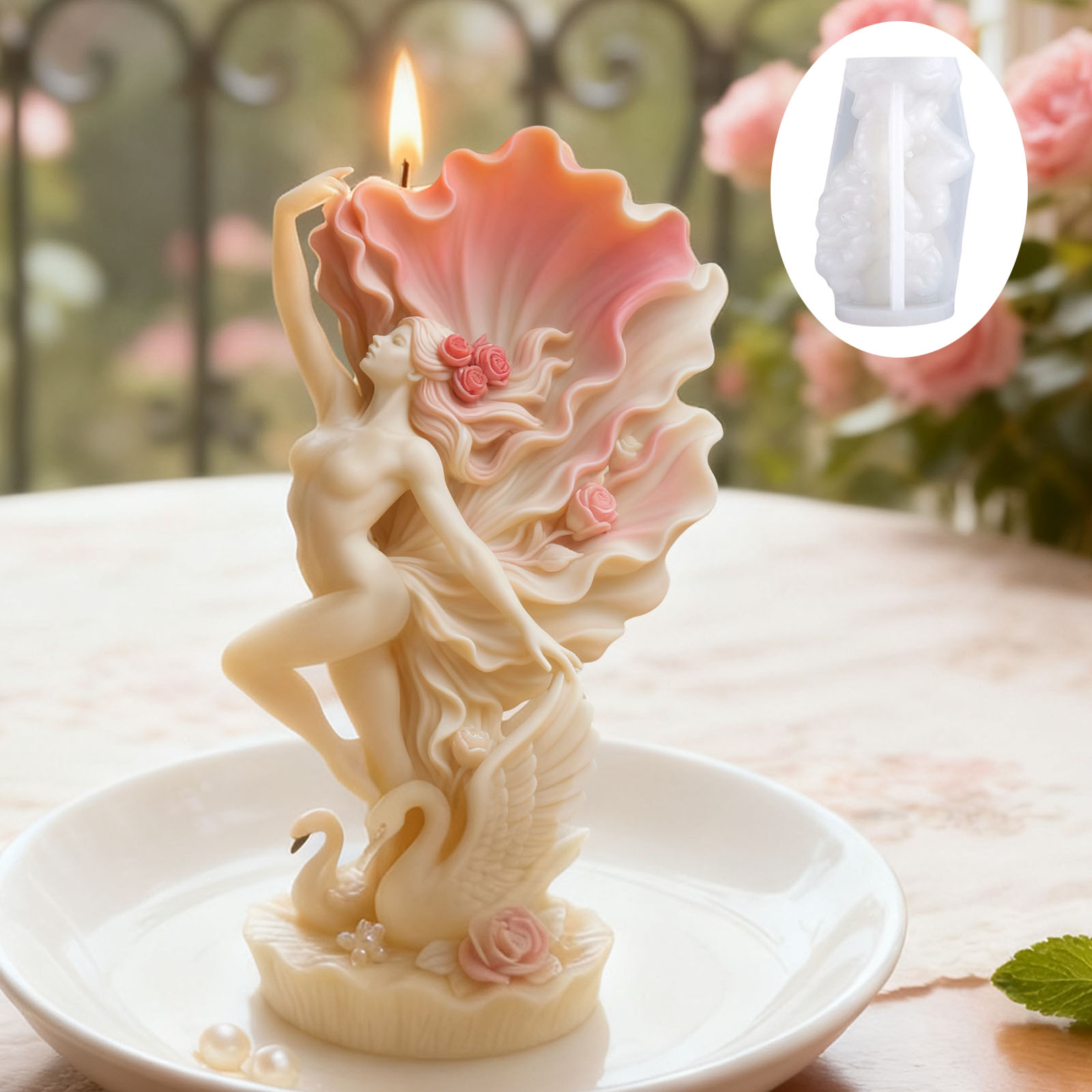 Elegant Swan Dancer Candle Mol - Scented Candle Luxury 评论和价格