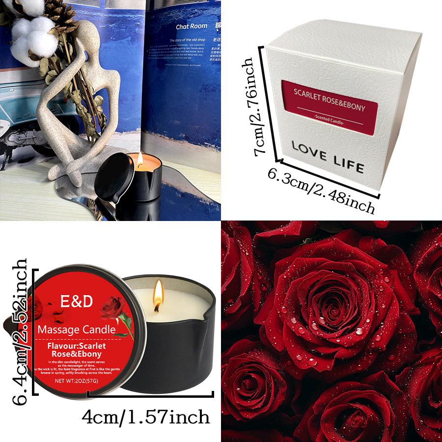 Massage Oil Candle, for Stress - Scented Candle Luxury 评论和价格
