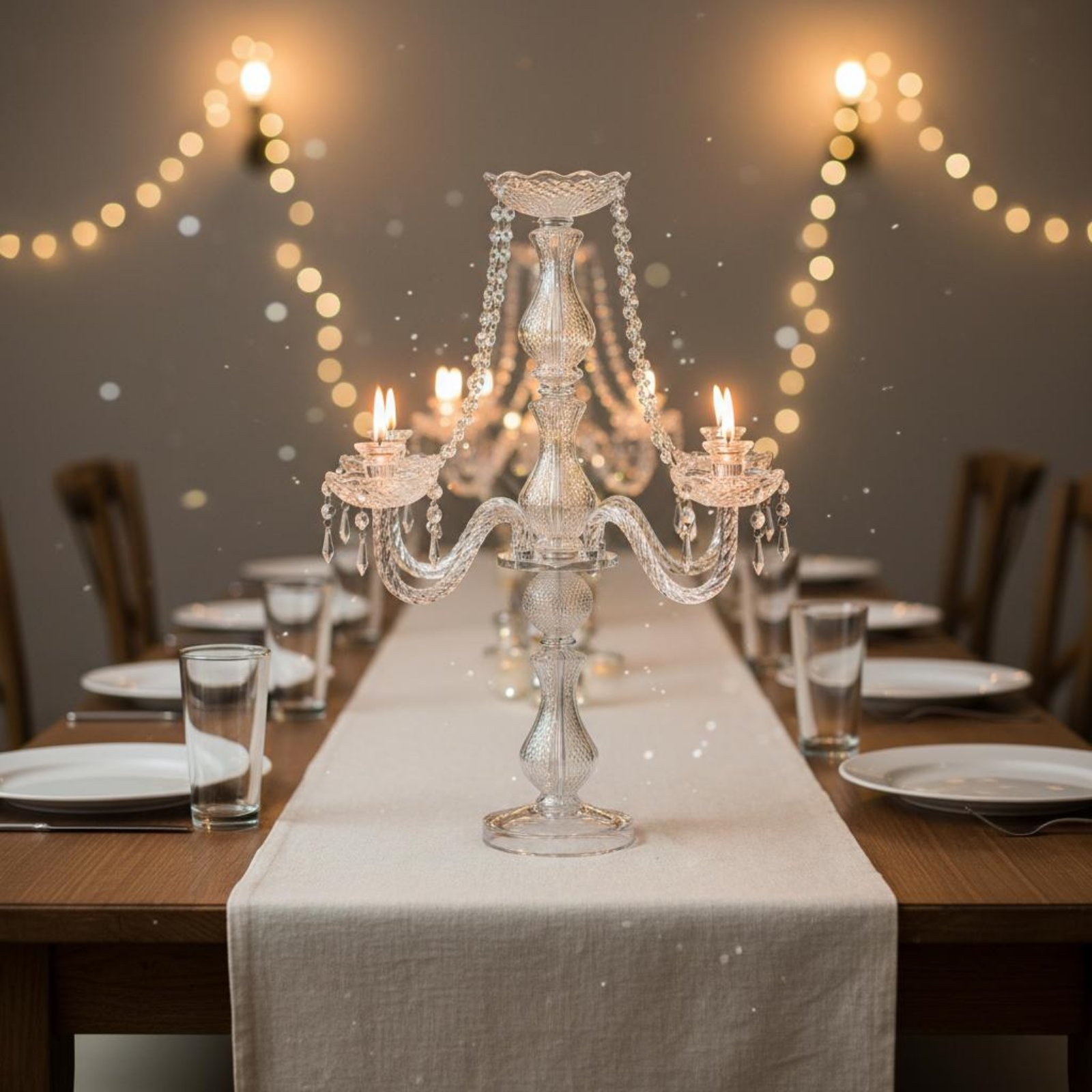 Crystal Candelabra Elegant Wed - Scented Candle Luxury 评论和价格