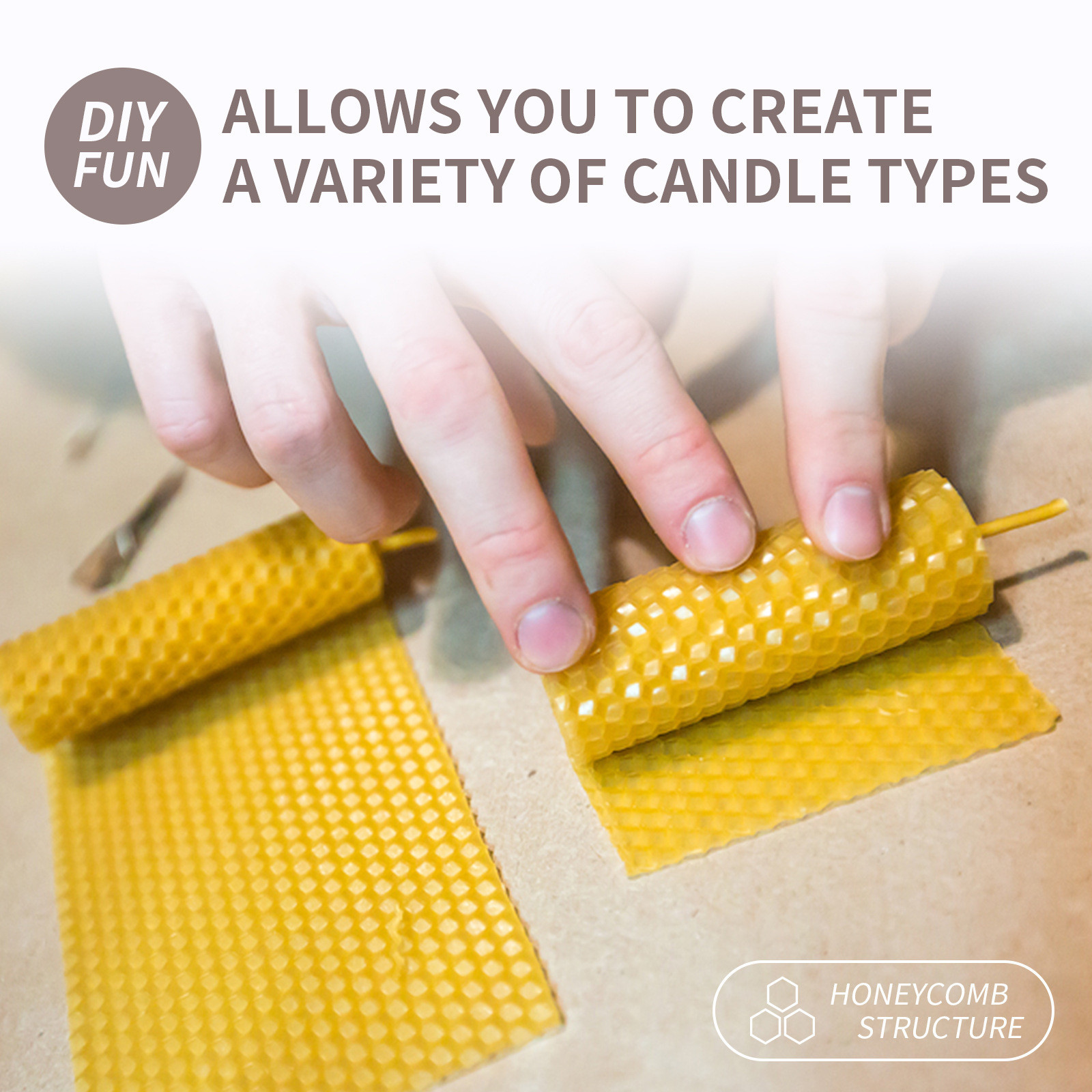 10/20/30pcs Natural Beeswax Sh - Scented Candle Luxury 评论和价格