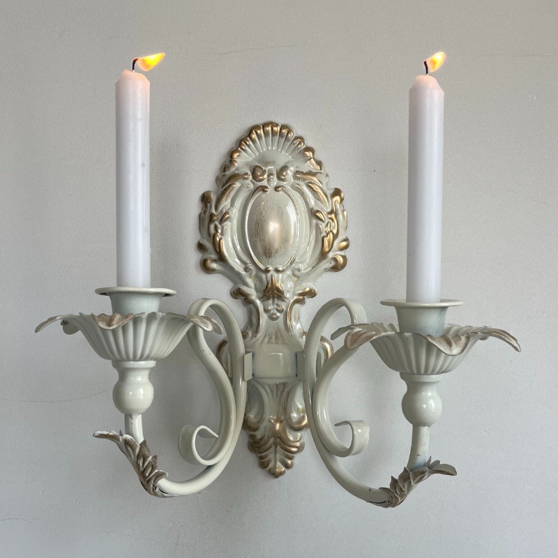 Iron Antique Wall Mounted Cand - Scented Candle Luxury 评论和价格