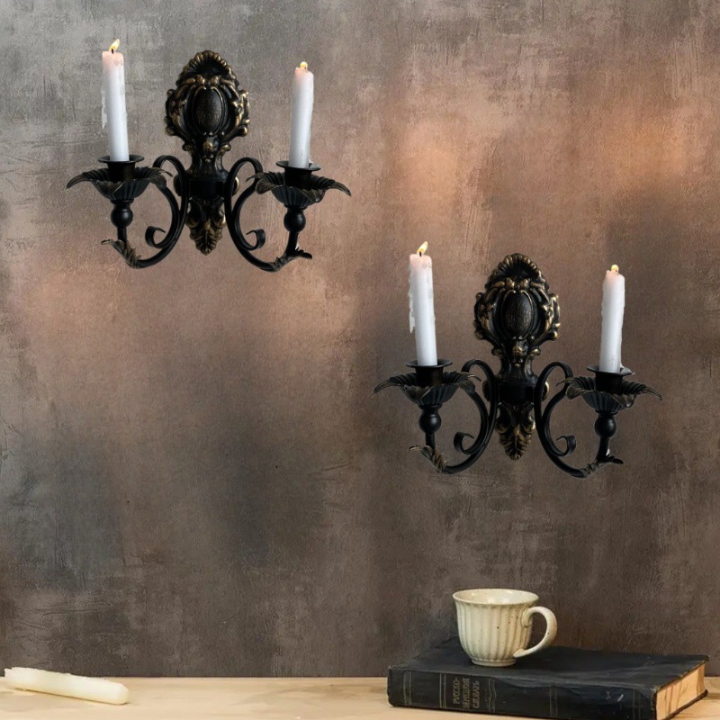 Iron Antique Wall Mounted Cand - Scented Candle Luxury 评论和价格