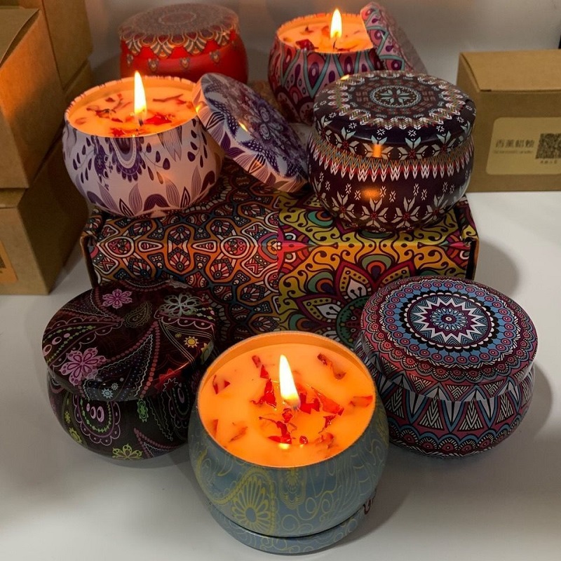 1/4PCS Vintage Scented Candles - Scented Candle Luxury 评论和价格